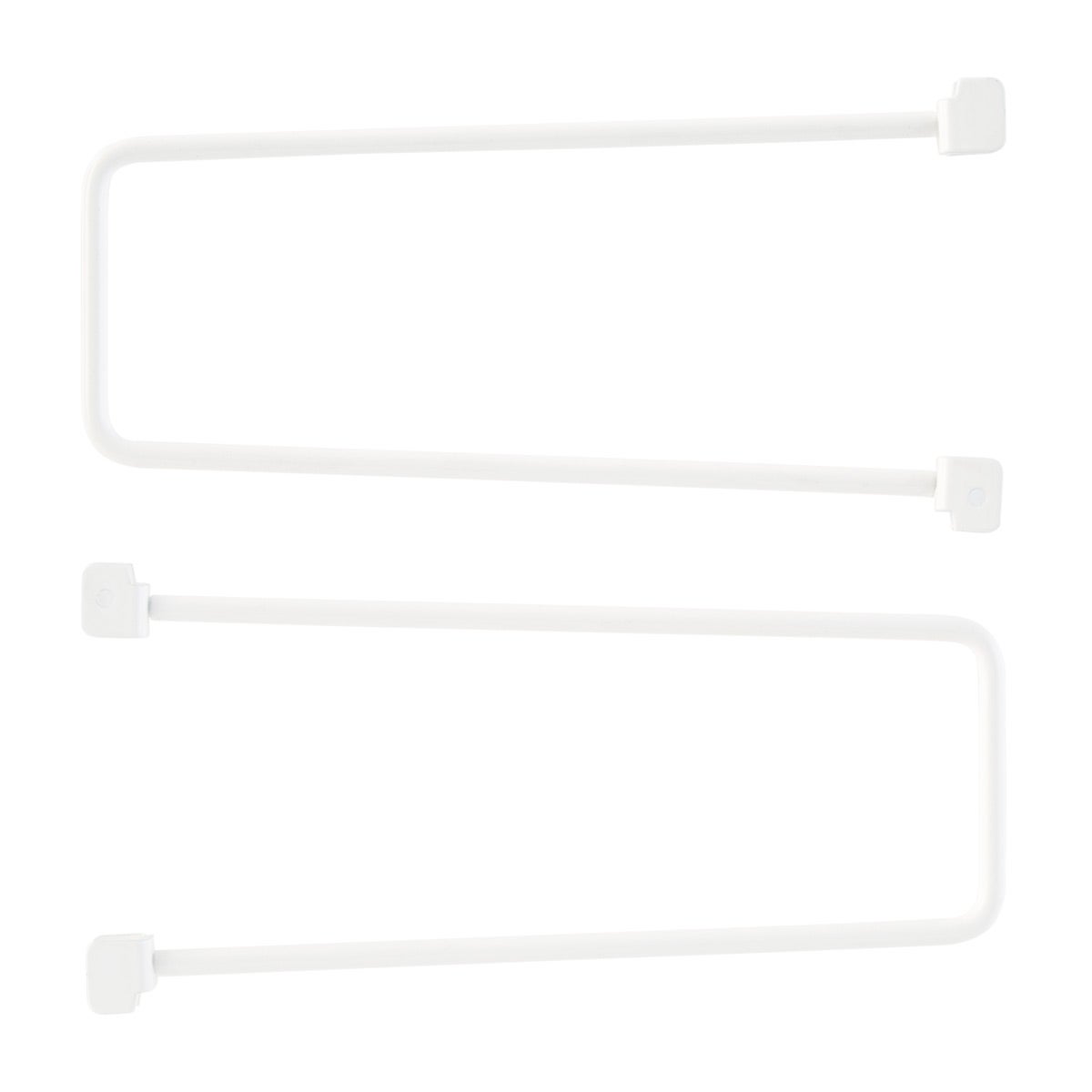 Elfa Clip Bookends White Pkg/2